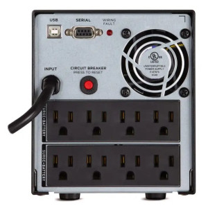 CyberPower OR1000PFCLCD Mini-Tower UPS, UL Rated, Energy Star certified, 8x NEMA 5-15R